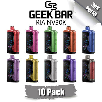 RiA by Geek Bar NV30K Disposable Vape Device [30K Puffs] - 10PK