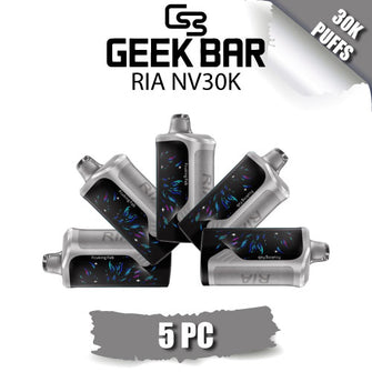 RiA by Geek Bar NV30K Disposable Vape Device [30K Puffs] – 5PC