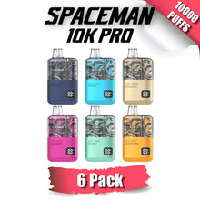 Spaceman 10K Pro Disposable Vape Device [10000 Puffs] - 6PK