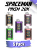 Spaceman Prism 20K Disposable Vape Device [20000 Puffs] - 5PK