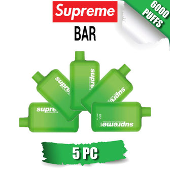 Supreme BAR Disposable Vape Device [6000 Puffs] - 5PC