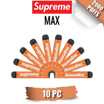 Supreme MAX Disposable Vape Device [2000 Puffs] - 10PC