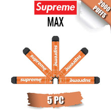 Supreme MAX Disposable Vape Device [2000 Puffs] - 5PC