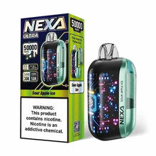 Sour Apple Ice Flavored NEXA Ultra 50021 Disposable Vape Device - 50K Puffs | eVape Kings