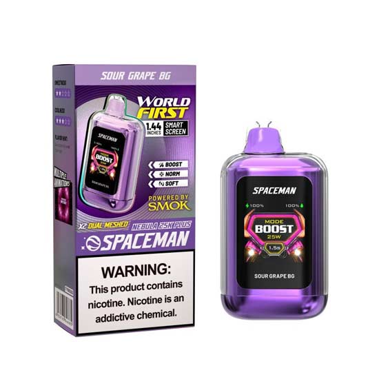 Spaceman Nebula 25K Plus Disposable Vape Device [25000 Puffs] - 1PC -  eVape-Kings
