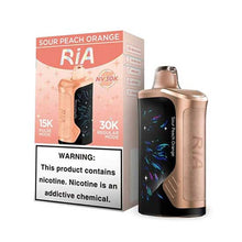 Sour Peach Orange Flavored Geek Bar NV30K Disposable Vape Device - 30K Puffs - | eVape Kings