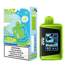 Sour Raspberry Punch - Raz DC25000 Flavored Raz DC25000 Disposable Vape Device - 25K Puffs| eVape Kings