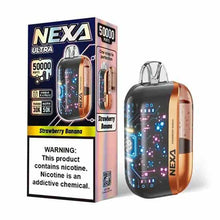 Strawberry Banana Flavored NEXA Ultra 50023 Disposable Vape Device - 50K Puffs | eVape Kings