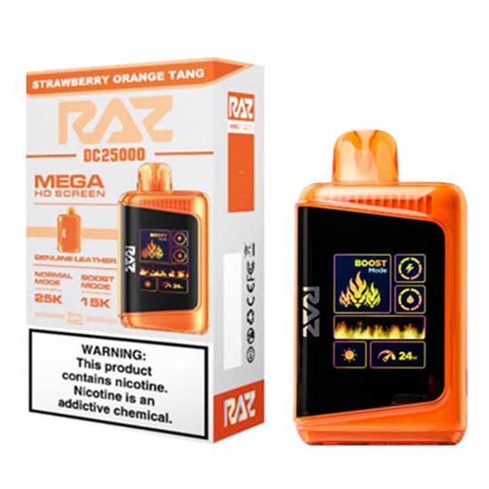 Razzle Dazzle Raz Bar Flavor RAZ LTX DC25000 25K Zero Nic - 16mL Razzle Dazzle Raz Bar Flavor RAZ LTX DC25000 25K Zero Nic - 16mL