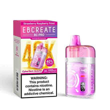 Strawberry Raspberry Frost Flavored EBCREATE BC Pro Disposable Vape Device - 40K Puffs  | eVape Kings