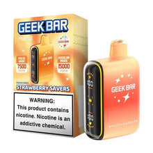 Strawberry Savers Flavored Geek Bar Pulse Disposable Vape Device - | eVape Kings
