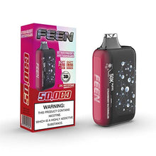 Strawberry Watermelon Flavored FEEN 20mg Disposable Vape Device - 50k Puffs  | eVape Kings