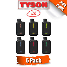 Tyson 2.0 Heavy Weight Disposable Vape Device | 7000 Puffs - 6PK