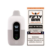 Texas Mint Flavored Fifty Bar V2 Disposable Vape Device - 20000 Puffs - 1PC | eVape Kings