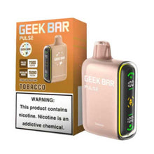 Tobacco Flavored Geek Bar Pulse Disposable Vape Device - 15K Puffs -  | eVape Kings