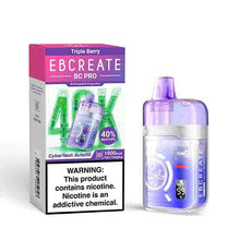 Triple Berry Flavored EBCREATE BC Pro Disposable Vape Device - 40K Puffs  | eVape Kings