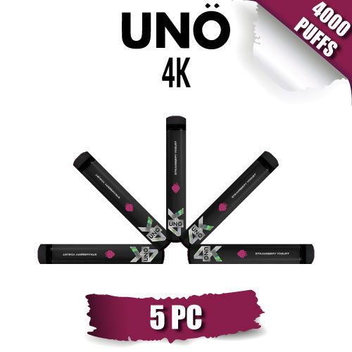 Uno 4K Disposable Vape Device [4000 Puffs] - 5PC– eVape-Kings