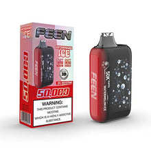 Watermelon Ice Flavored FEEN 20mg Disposable Vape Device - 50k Puffs  | eVape Kings