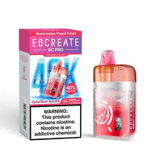 Watermelon Peach Frost Flavored EBCREATE BC Pro Disposable Vape Device - 40K Puffs  | eVape Kings