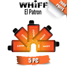 Whiff El Patron Disposable Vape Device by Scott Storch [7000 Puffs] - 5PC