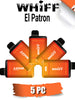 Whiff El Patron Disposable Vape Device by Scott Storch [7000 Puffs] - 5PC