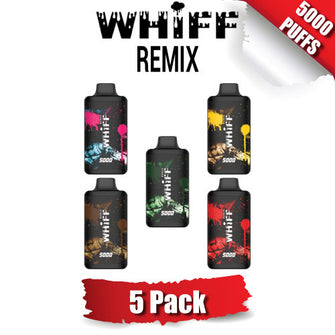Whiff Remix Disposable Vape Device by Scott Storch [5000 Puffs] – 5PK