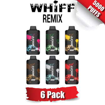 Whiff Remix Disposable Vape Device by Scott Storch [5000 Puffs] - 6PK