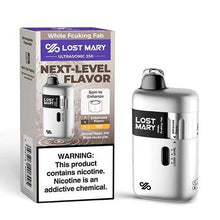 White Fcuking Fab Flavored Lost Mary Ultrasonic Disposable Vape Device - 35k Puffs  | eVape Kings