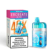 Winter Mint Flavored EBCREATE BC Pro Disposable Vape Device - 40K Puffs  | eVape Kings