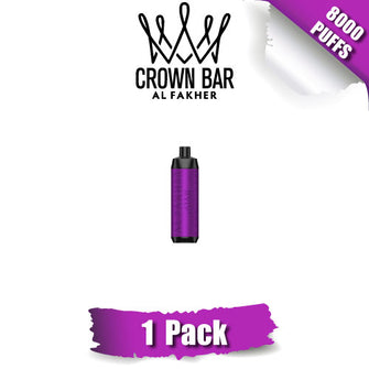Al Fakher Crown Bar Disposable Vape Device [8000 Puffs] - 1PC
