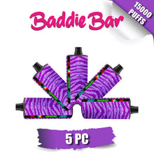 Baddie Bar Disposable Vape Device [15000 Puffs] - 5PC