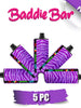 Baddie Bar Disposable Vape Device [15000 Puffs] - 5PC