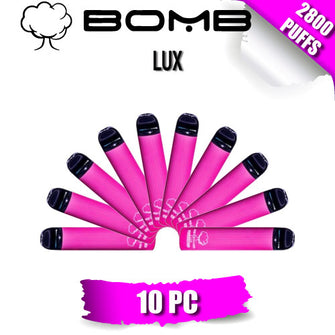 Bomb LUX Disposable Vape [2800 Puffs] - 10PC