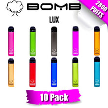 Bomb LUX Disposable Vape [2800 Puffs] - 10PK
