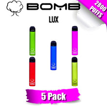 Bomb LUX Disposable Vape [2800 Puffs] - 5PK