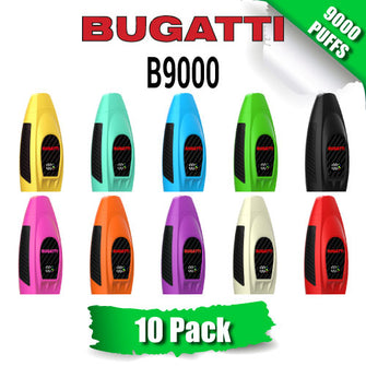 BUGATTI B9000 Disposable Vape Device [9000 Puffs] - 10PK