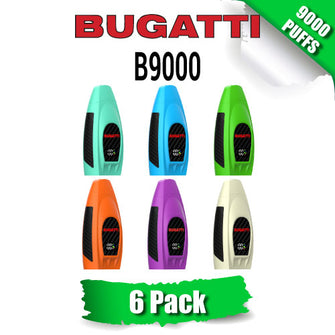 BUGATTI B9000 Disposable Vape Device [9000 Puffs] - 6PK