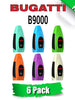 BUGATTI B9000 Disposable Vape Device [9000 Puffs] - 6PK