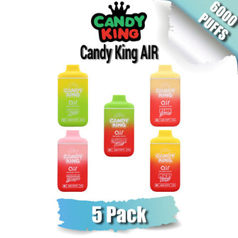 Candy King Gold Bar (formerly AIR) Disposable Vape Device [6000 Puffs] - 5PK