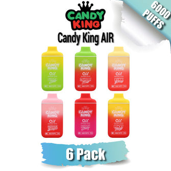 Candy King Gold Bar (formerly AIR) Disposable Vape Device [6000 Puffs] - 6PK