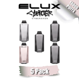 ELUX CYBEROVER Disposable Vape Device [18000 Puffs] - 5PK