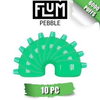 Flum Pebble 6000 Disposable Vape Device [6000 Puffs] - 10PC