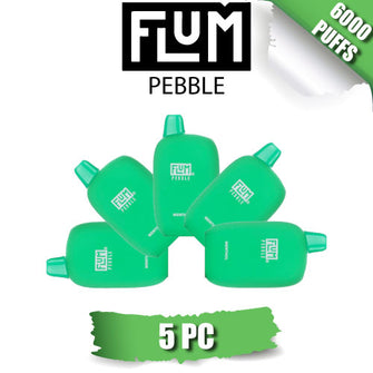 Flum Pebble 6000 Disposable Vape Device [6000 Puffs] - 5PC