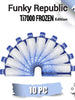 Funky Republic Ti7000 Frozen Edition Disposable Vape Device [7000 Puffs] - 10PC