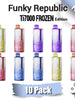 Funky Republic Ti7000 Frozen Edition Disposable Vape Device [7000 Puffs] - 10PK