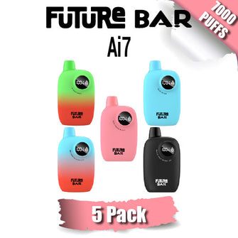 Future Bar Ai7 Disposable Vape Device [7000 Puffs] - 5PK