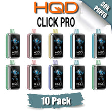 HQD Click Pro Disposable Vape Device [30,000 Puffs] - 10PK