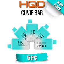 HQD Cuvie Bar Disposable Vape Device [7000 Puffs] - 10PC