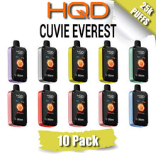 HQD Cuvie Everest Disposable Vape Device | 25000 Puffs - 10PK