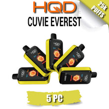 HQD Cuvie Everest Disposable Vape Device | 25000 Puffs – 5PC